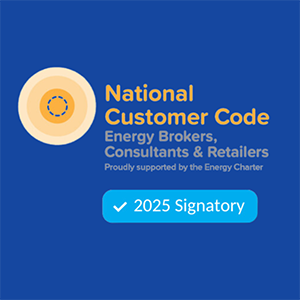 national customer code for energy brokers logo